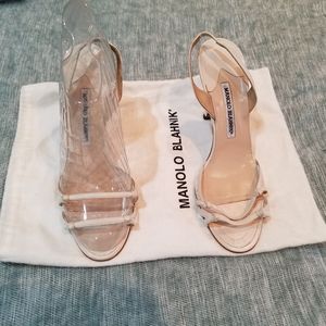 COPY - Manolo Blahnik Slingback Heels Authentic